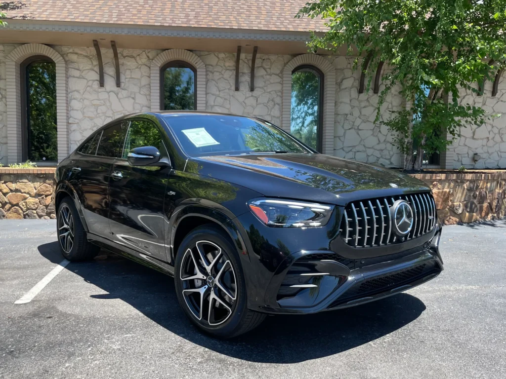 2023 Mercedes-Benz GLE 53 Black Coupe with AMG styling at AutoPro Nashville