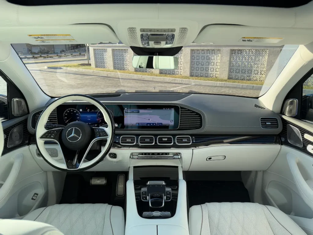 Mercedes-Maybach GLS 600 dashboard luxury interior MBUX display