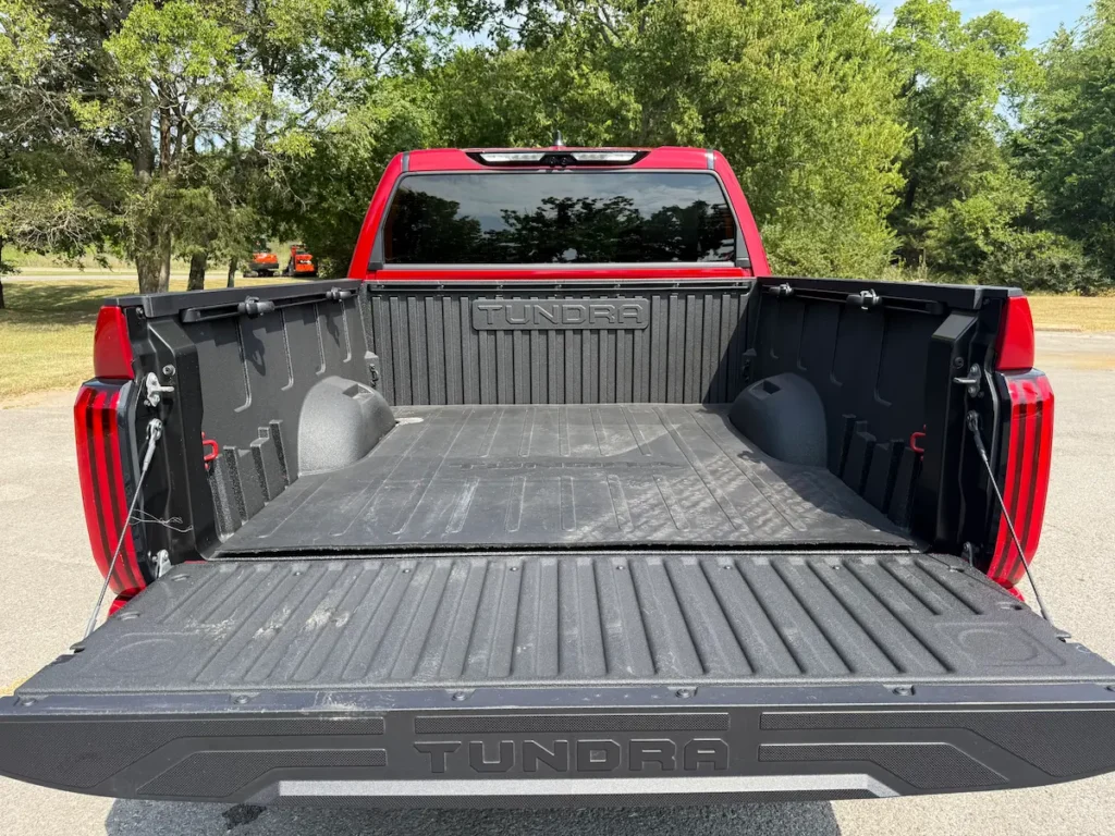 Open truck bed of 2024 Toyota Tundra Limited with TRD Off-Road Package
