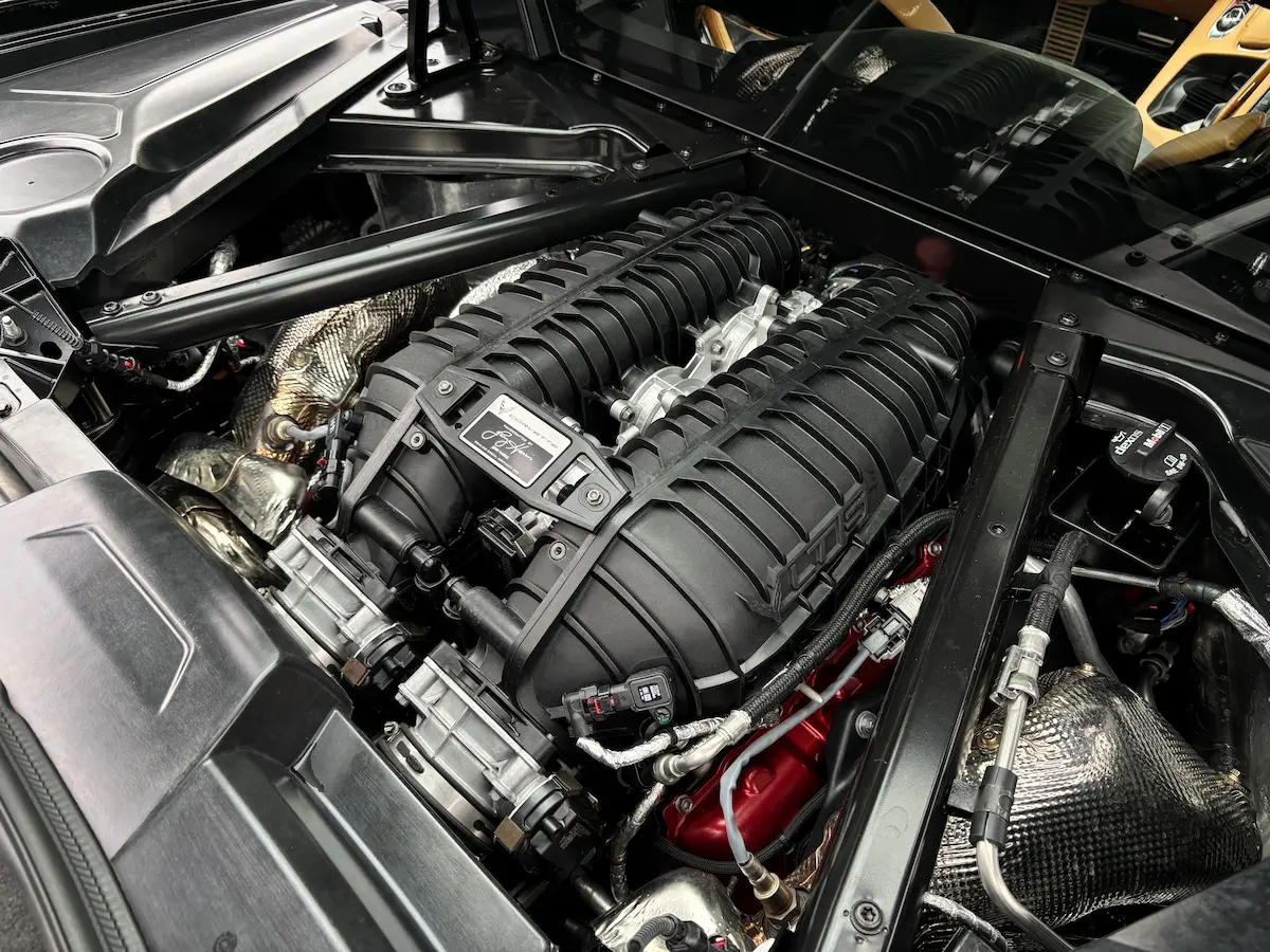 LT6 V8 engine in a 2025 Chevrolet Corvette Z06