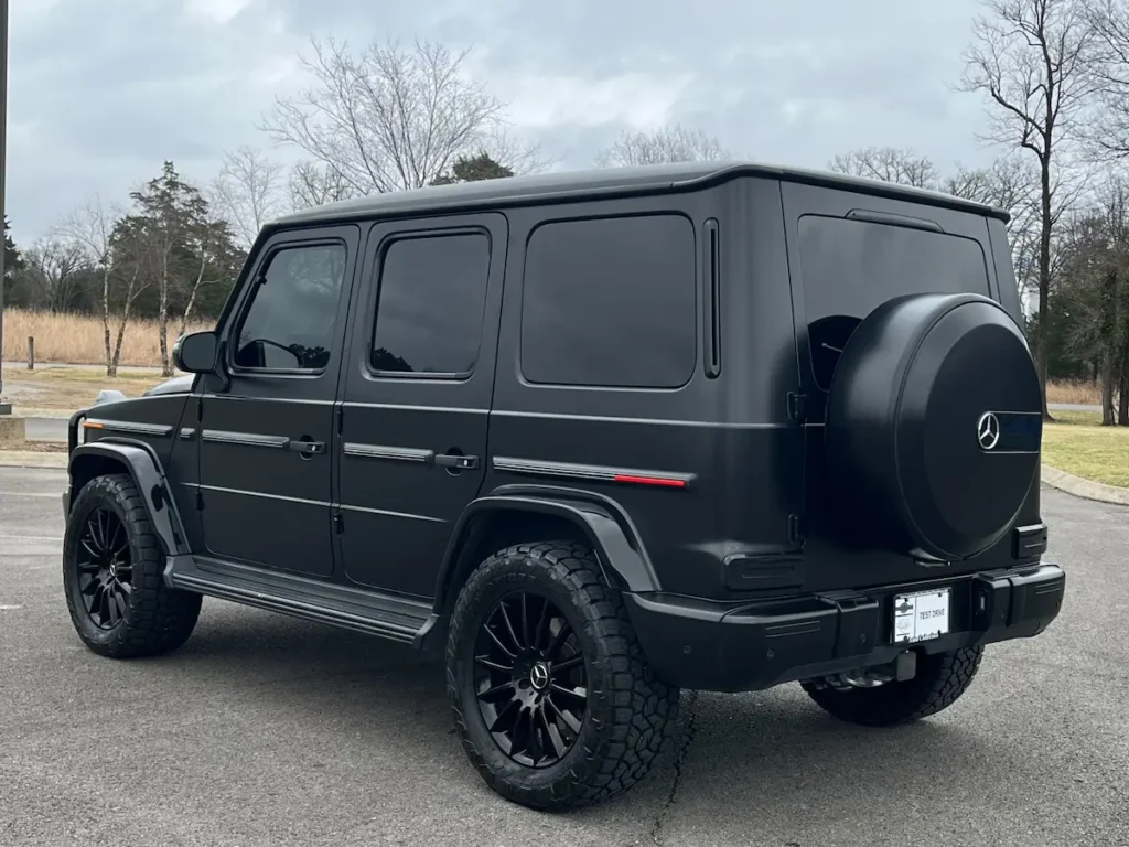 2020 Mercedes-Benz G 550 rear exterior luxury SUV