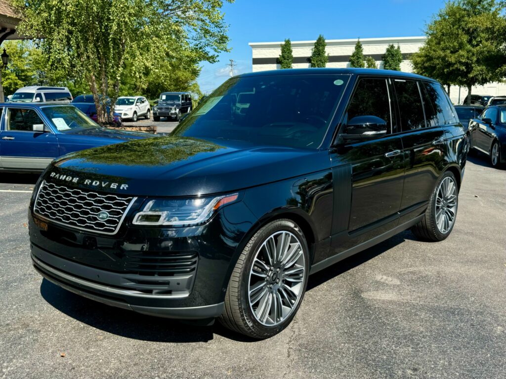Side view of a 2021 Land Rover Range Rover Autobiography SWB at AutoPro Nashville
