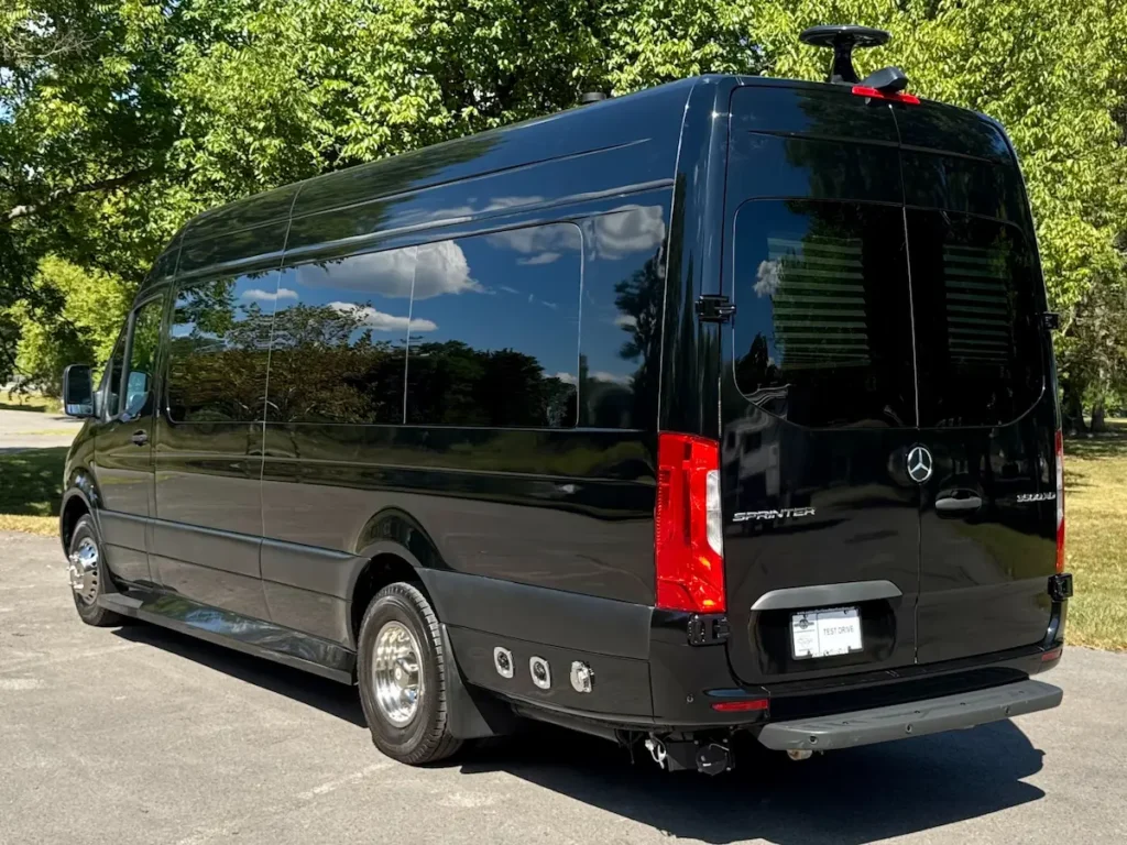 2021 Mercedes-Benz Sprinter 3500XD Presidential rear exterior luxury van