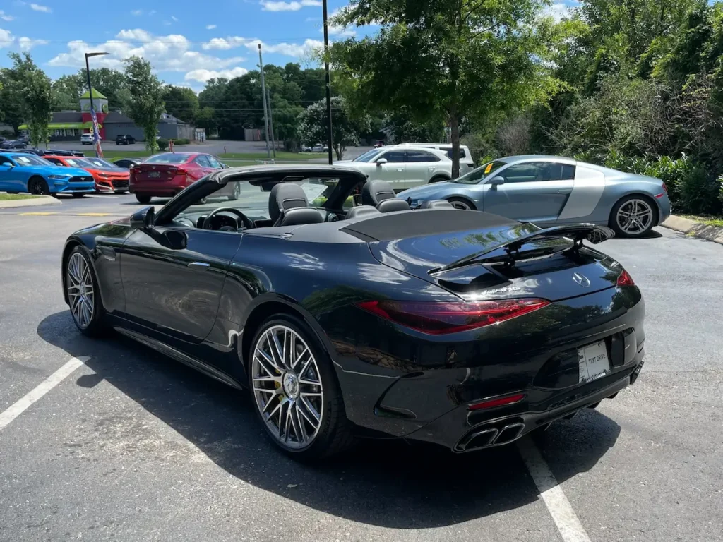 2022 Mercedes-Benz AMG SL 63 Roadster rear exterior
