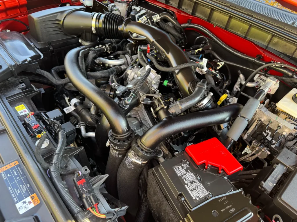 2023 Ford Bronco Raptor engine at AutoPro Nashville