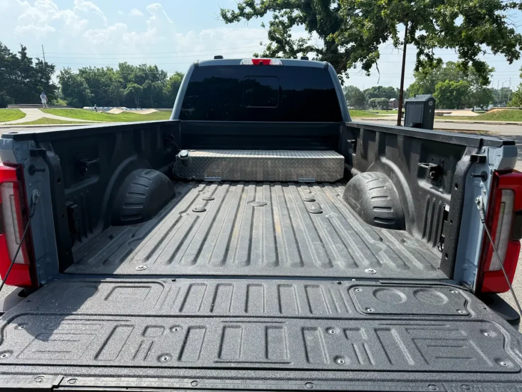 Used 2024 Ford F-350 Super Duty truck bed with liner