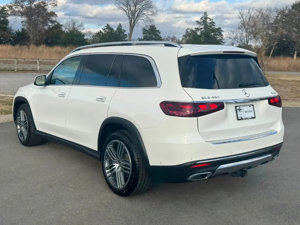 2024 Mercedes-Benz GLS 450 rear exterior with LED taillights