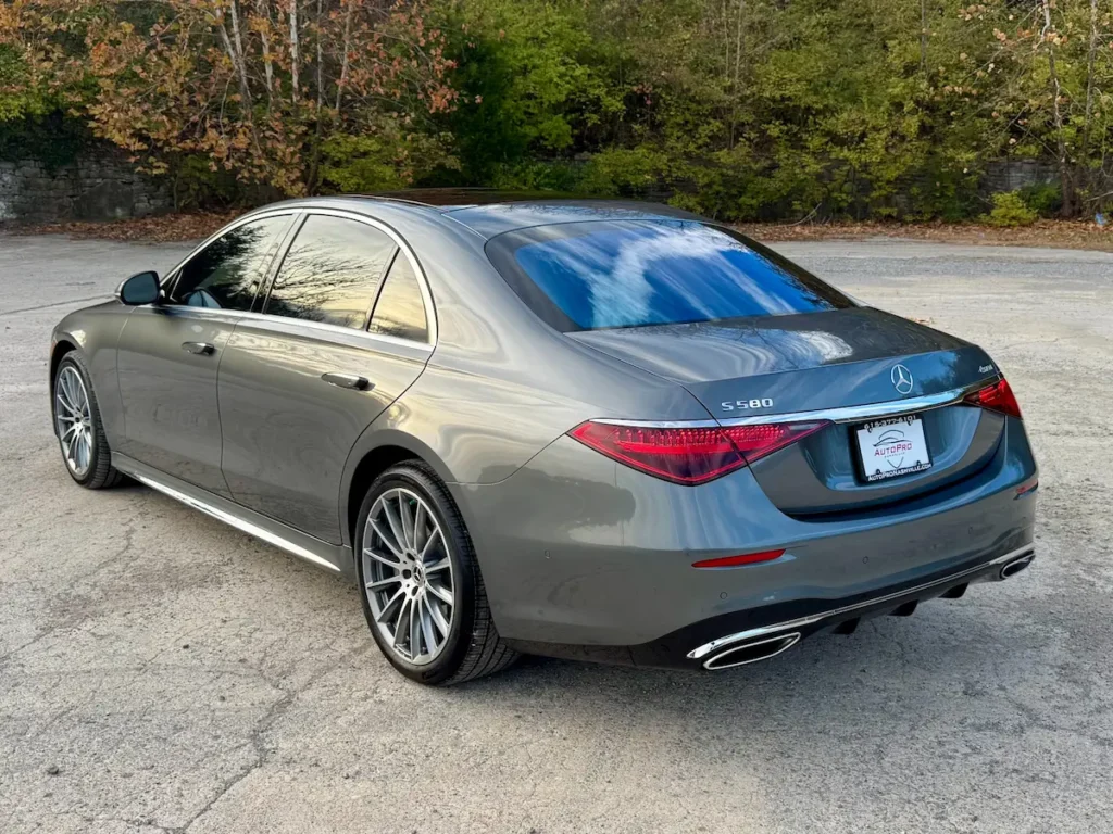 2024 Mercedes-Benz S 580 4MATIC rear exterior luxury sedan