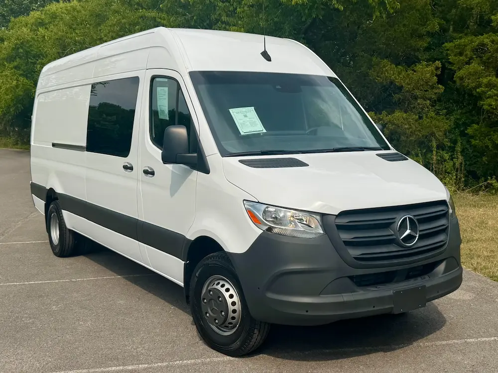 2024 Mercedes-Benz Sprinter 3500 Cargo Van with Comfort Plus Package and Premium Package.