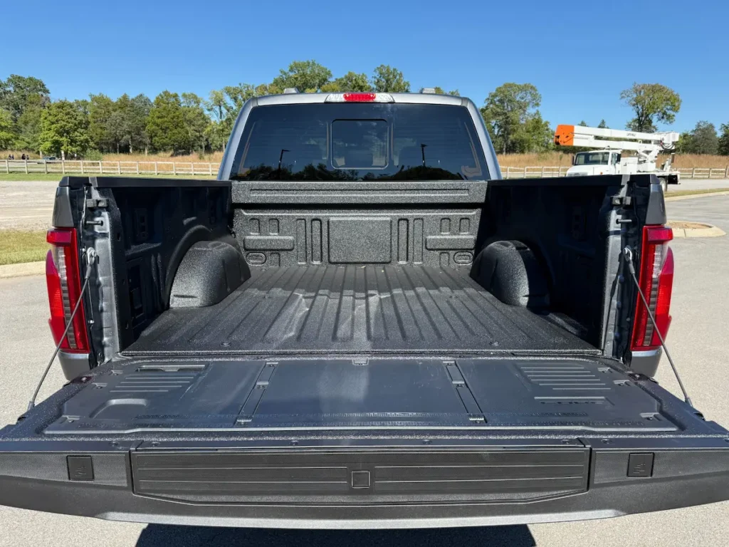 Used 2025 Ford F-150 Tremor truck bed with liner and utility package