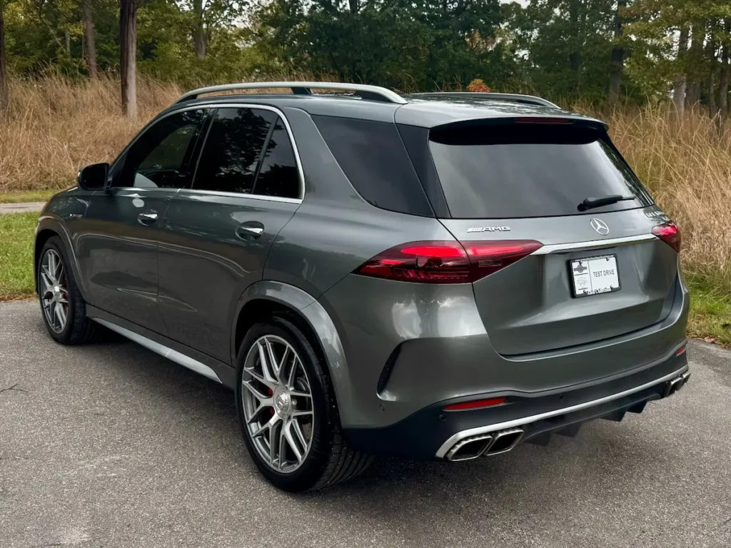 2025 Mercedes-Benz GLE 63 S AMG rear exterior quad exhaust
