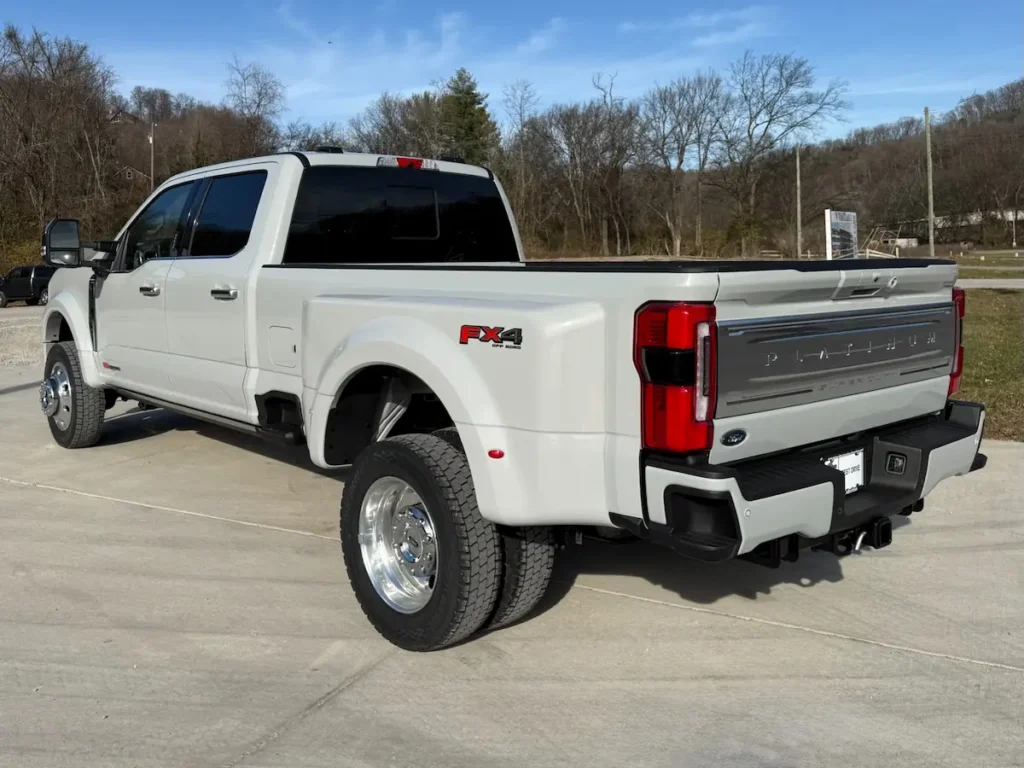 2026 Ford F-450 Super Duty Platinum rear exterior